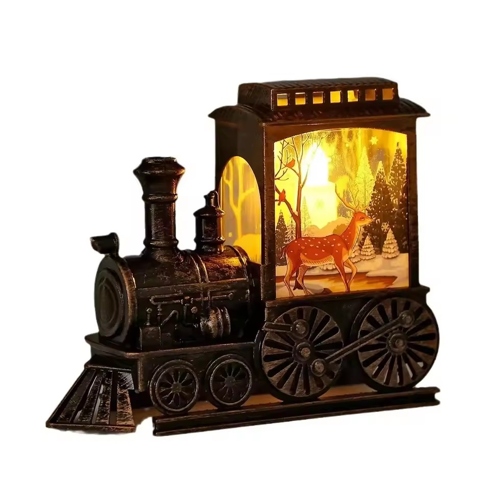 Vintage Collectible Toys - LED Night Lights Vintage Portable Train