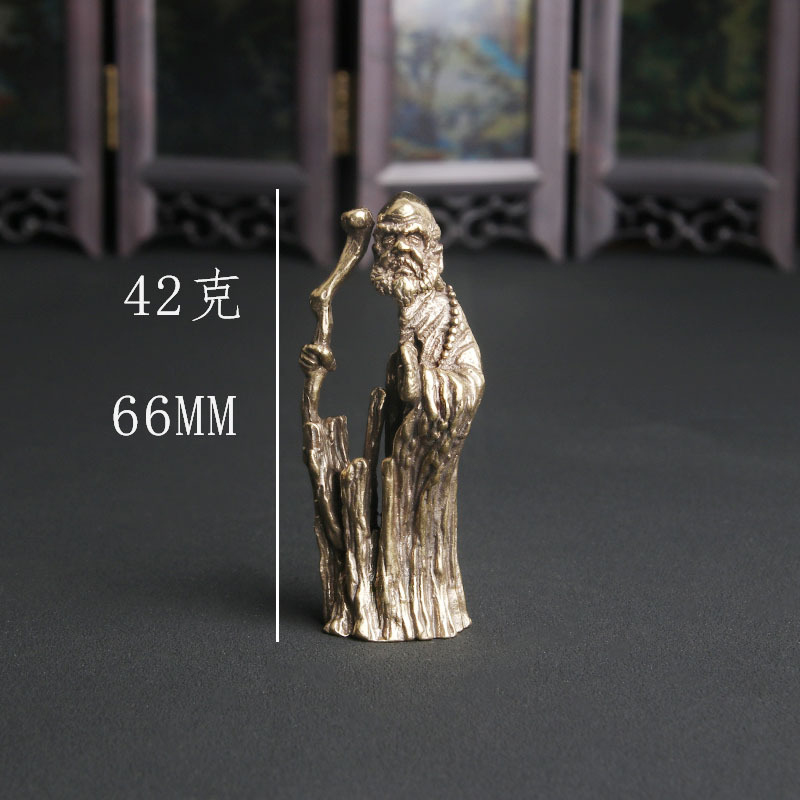 Vintage Brass Zen Master Dharm - Vintage Collectible Ornaments review and price