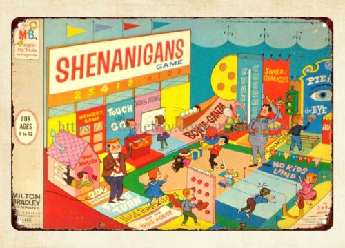 Shenanigans Board Game 1964 me - Vintage And Collectible Stores review and price