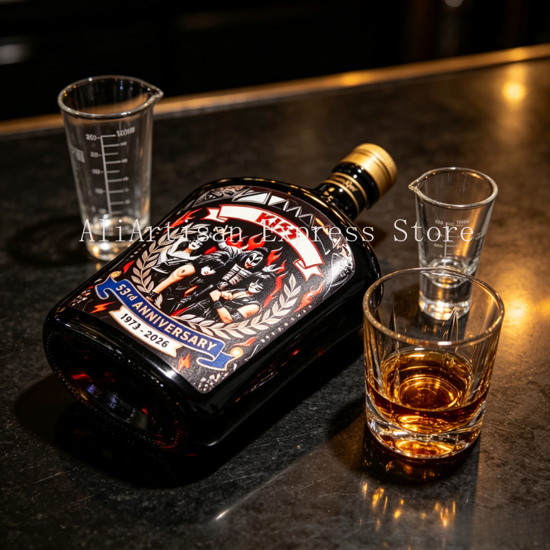 Rock‑Music Inspired Whiskey De - Vintage Collectible Liquor Bottles review and price