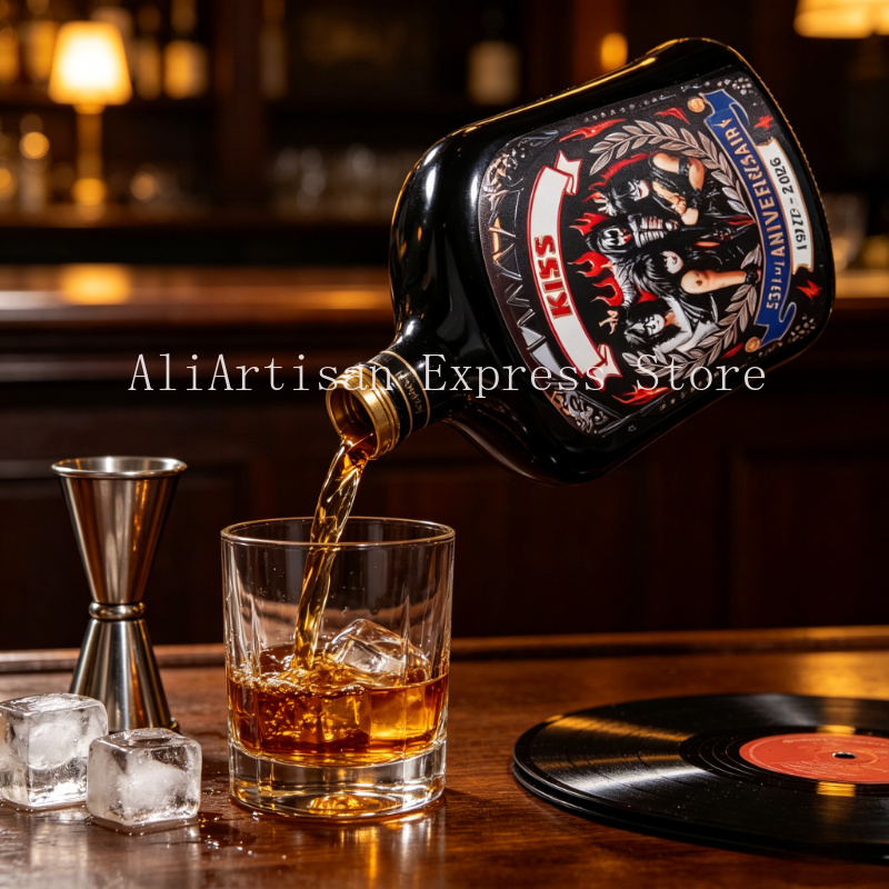 Rock‑Music Inspired Whiskey De - Vintage Collectible Liquor Bottles review and price