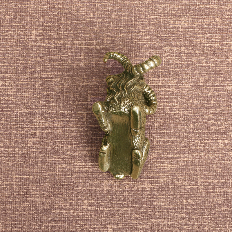 Solid Vintage Bronze Twist Hor - Vintage Collectible Ornaments review and price