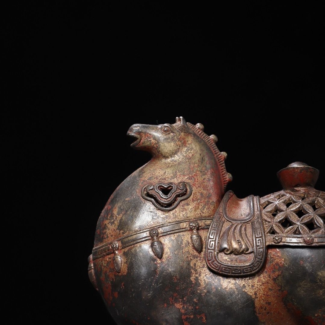 Antique Tang Fat Horse Incense - Vintage Collectible Ornaments review and price