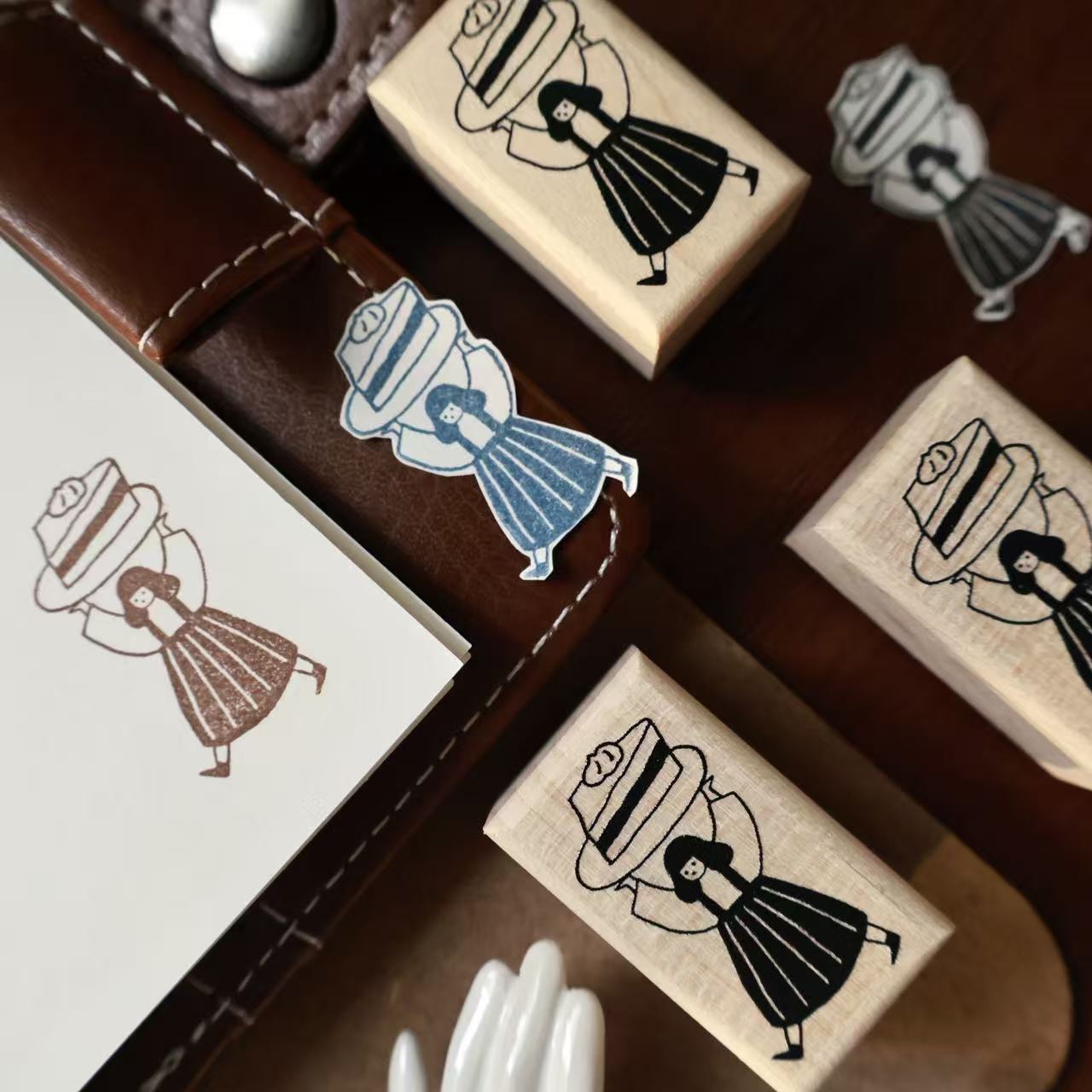 YiEr Studio Vintage Lovely Cak - Vintage Collectible Stamps review and price